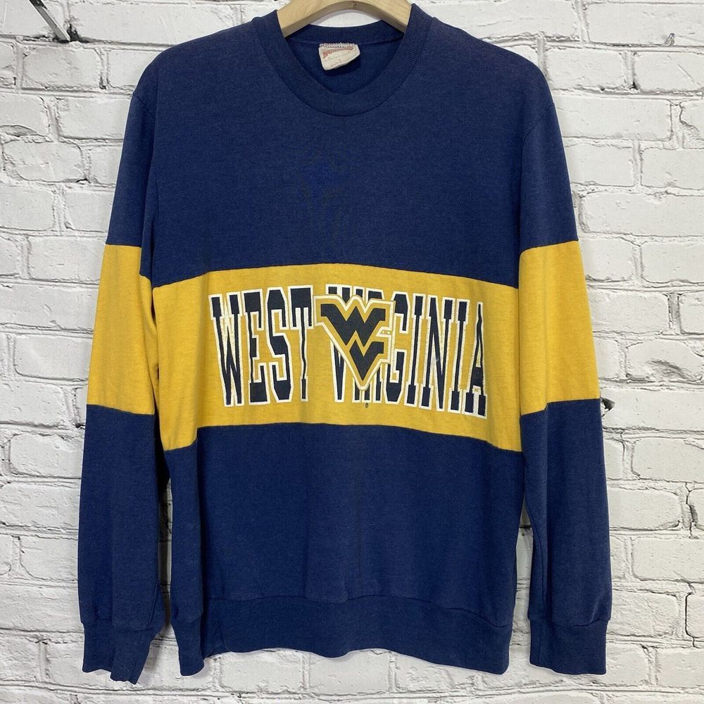 West Virginia Blue and Yellow Sweatshirt